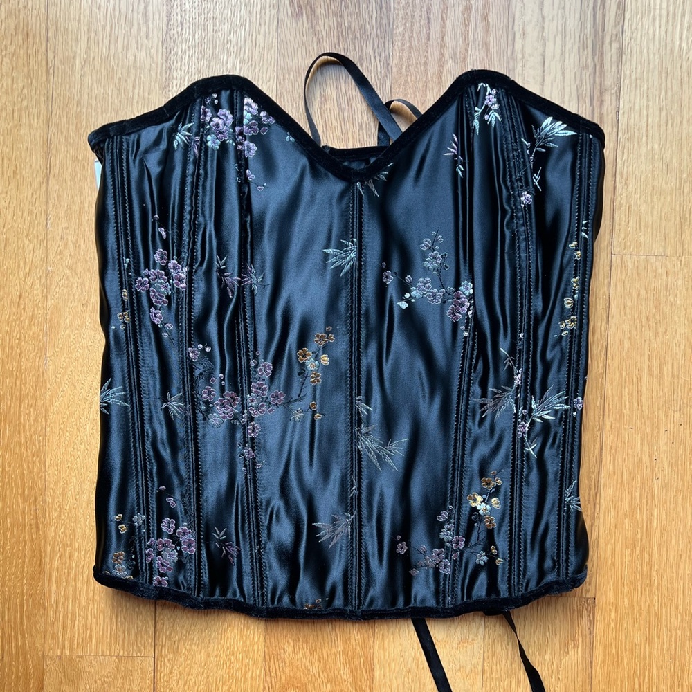 Shirley of Hollywood Floral Corset